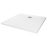 New Trendy Nex Brodzik Posadzkowy Kwadratowy Konglomeratowy 100x100 cm (B-0455)