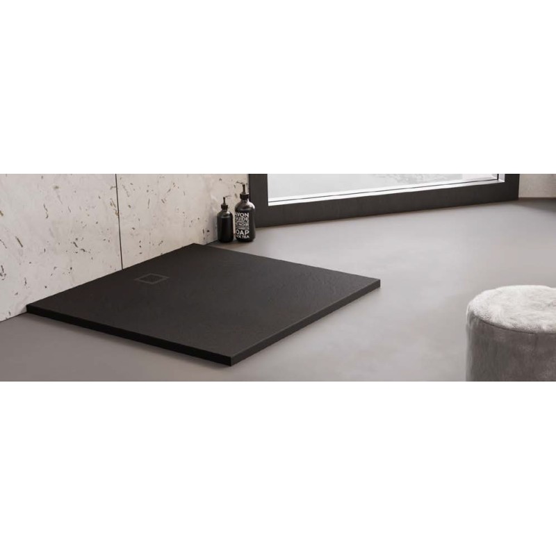 New Trendy Mori Brodzik Posadzkowy Prostokątny Biały 140x80 cm (B-0431)