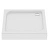 New Trendy Domio Brodzik Kompaktowy Kwadratowy Biały 90x90 cm (B-0348)