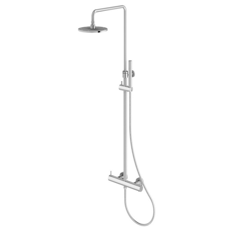 Kohlman Axel Chrom Zestaw Prysznicowy Z Termostatem (QW273A)