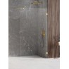 New Trendy Avexa Gold Shine Kabina Prysznicowa Walk-In 150x200 cm Szkło Przezroczyste 8 mm (EXK-2002)