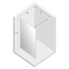 New Trendy Avexa Gold Shine Kabina Prysznicowa Walk-In 150x200 cm Szkło Przezroczyste 8 mm (EXK-2002)