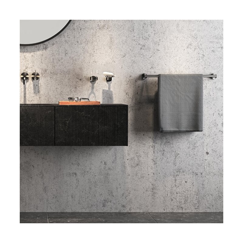 Geesa Nemox Brushed Black Mydelniczka Szczotkowana Czerń 916503-09