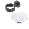Geesa Nemox Brushed Black Mydelniczka Szczotkowana Czerń 916503-09