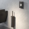 Geesa Nemox Brushed Black Szczotka Do WC i Uchwyt Szczotkowana Czerń 916506-09