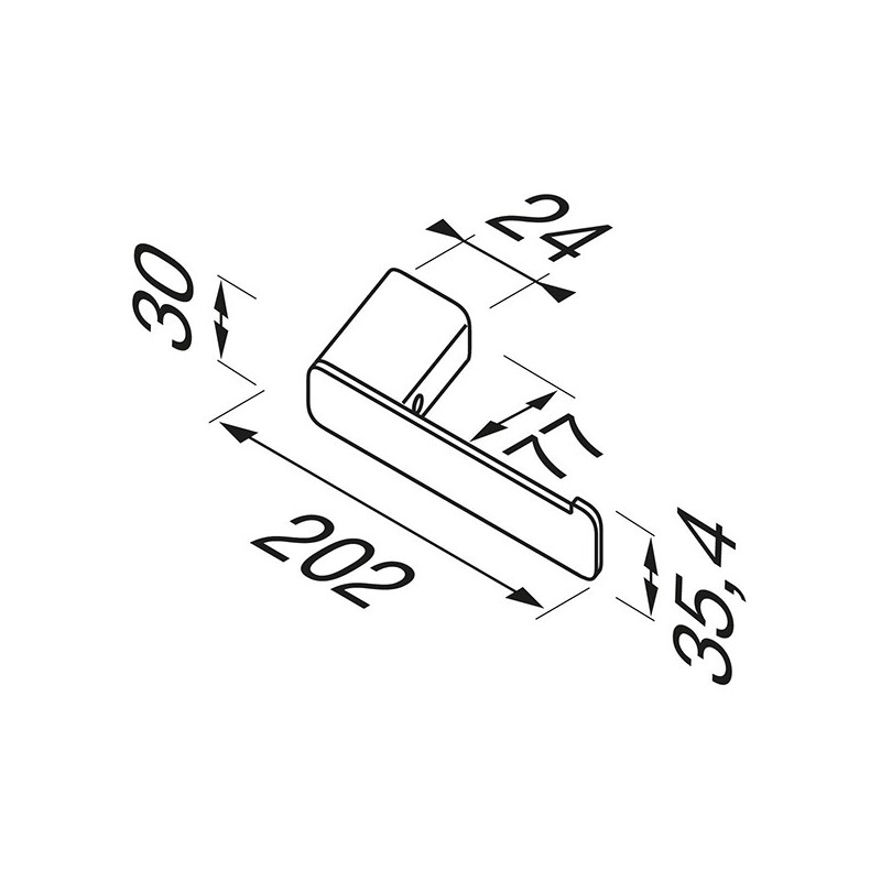 Geesa Shift Brushed Gold Uchwyt na papier toaletowy (dla praworęcznych) Złoty 919909-07-R