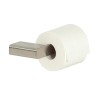 Geesa Shift Brushed Stainless Steel Uchwyt na papier toaletowy (dla praworęcznych) Szczotkowana Stal Nierdzewna 919909-05-R