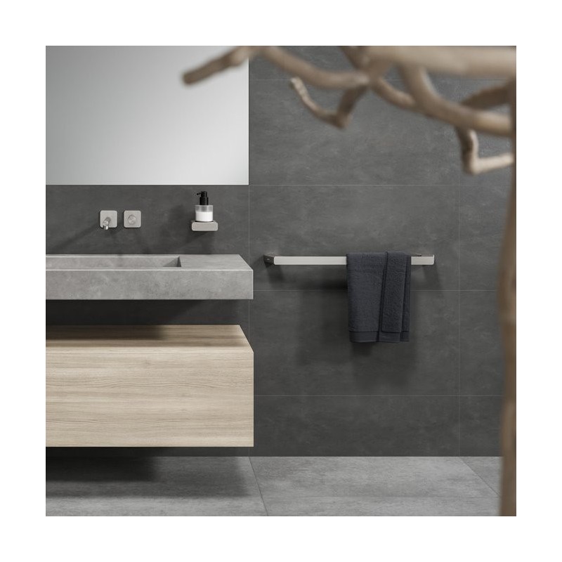 Geesa Shift Brushed Stainless Steel Wieszak na ręczniki 65 cm Stal Nierdzewna 919907-05-60