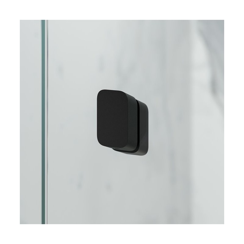 Geesa Shift Black Klamka do drzwi prysznicowych Czarna 919965-06