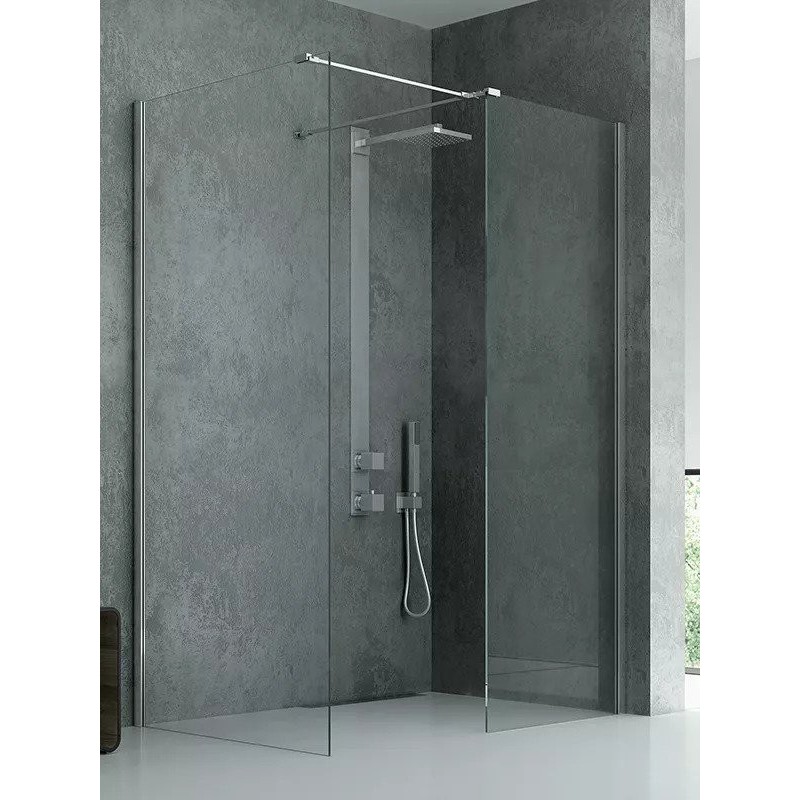 New Trendy New Modus Kabina Prysznicowa Walk-In 150x90 cm Szkło Przezroczyste 8 mm (EXK-5521)