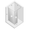 New Trendy New Modus Ścianka Prysznicowa 1 Walk-In 80x200 cm Szkło Przezroczyste 8 mm (EXK-5482)