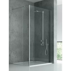 New Trendy New Modus Ścianka Prysznicowa 1 Walk-In 90x200 cm Szkło Przezroczyste 8 mm (EXK-0024)