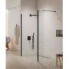 New Trendy New Modus Black Ścianka Prysznicowa 1 Walk-In 110x200 cm Szkło Przezroczyste 8 mm (EXK-5566)