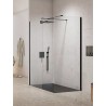 New Trendy New Modus Black Kabina Prysznicowa Walk-In 150x80 cm Szkło Przezroczyste 8 mm (EXK-5629)