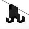 New Trendy New Modus Black Kabina Prysznicowa Walk-In 130x90 cm Szkło Przezroczyste 8 mm (EXK-5632)