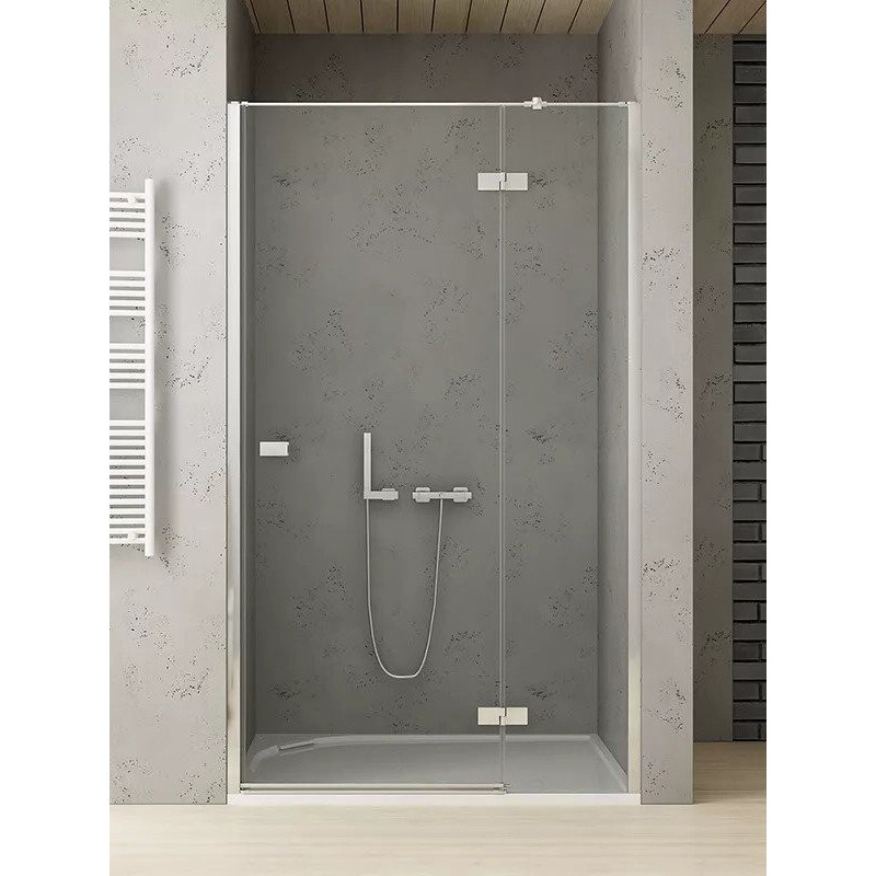 New Trendy Reflexa Drzwi Prysznicowe Pojedyncze Prawe 90x200 cm Szkło Przezroczyste 6 mm (EXK-5060)