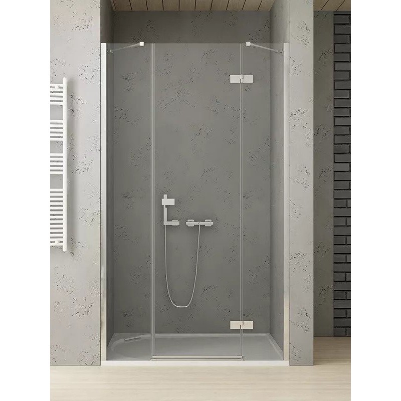 New Trendy Reflexa Plus Drzwi Prysznicowe Uchylne Pojedyncze Prawe 170x200 cm Szkło Przezroczyste 6 mm (EXK-5083)