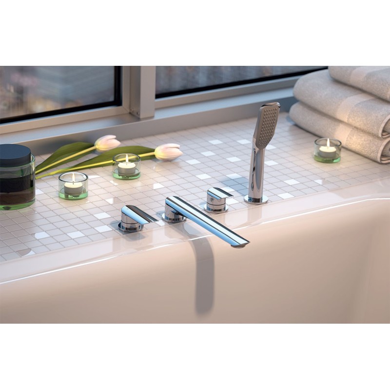 Vedo VBA5040/CH Bateria wannowa 4-otworowa ALETTA