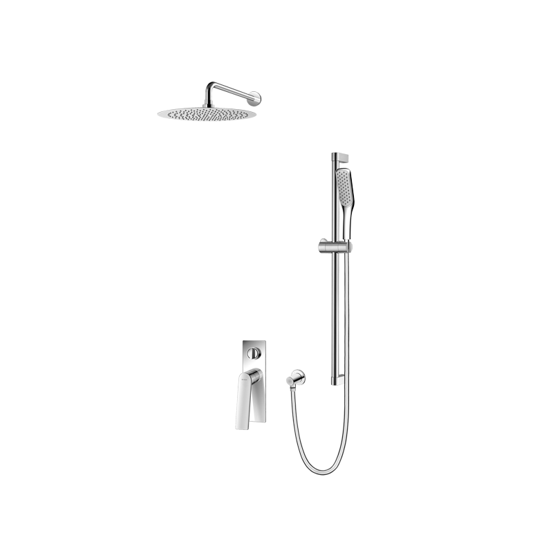 Vedo Desso System natryskowy podtynkowy Deszczownica 30 cm | Głowica Termostatyczna Chrom (VBD4224/30/CH/TERMO)