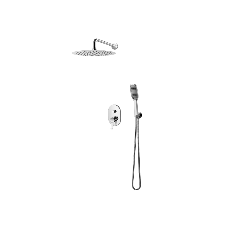 Vedo Cento VBC1223/25/CH/TERMO System natryskowy podtynkowy Deszczownica 25 cm | Głowica Termostatyczna
