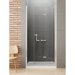 New Trendy New Soleo Drzwi Prysznicowe Prawe Składane Pojedyncze 70x195 cm Szkło Przezroczyste 6 mm (D-0130A)