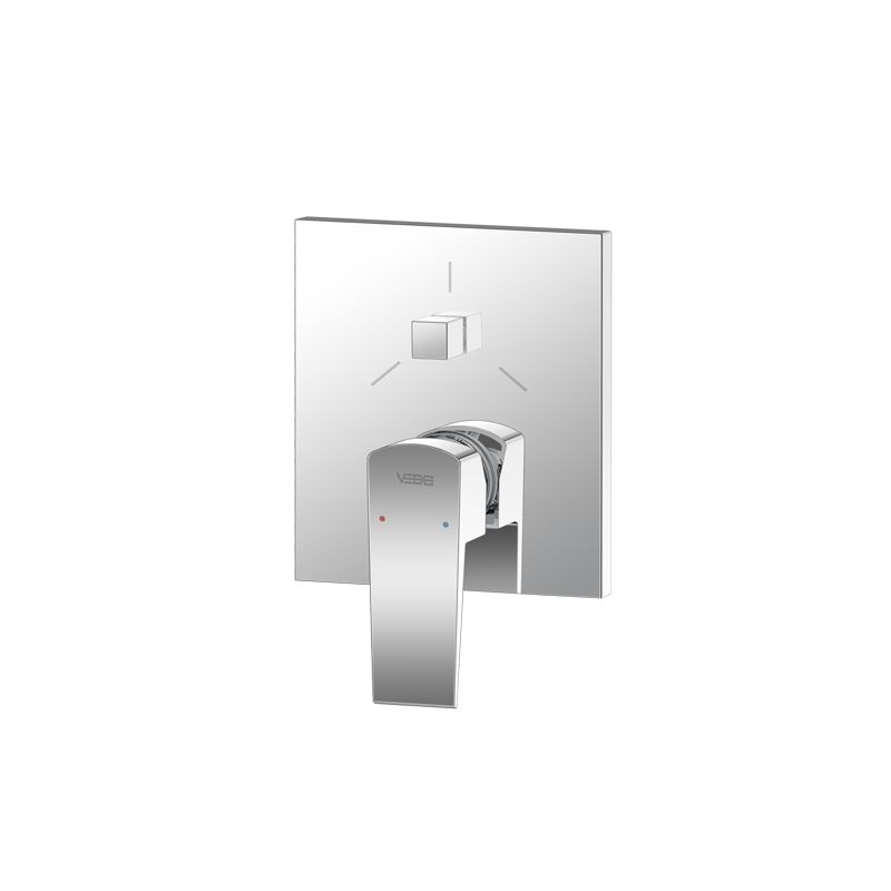 Vedo Sette VBS7017/CH Bateria wannowo-natryskowa podtynkowa 3 wyjścia