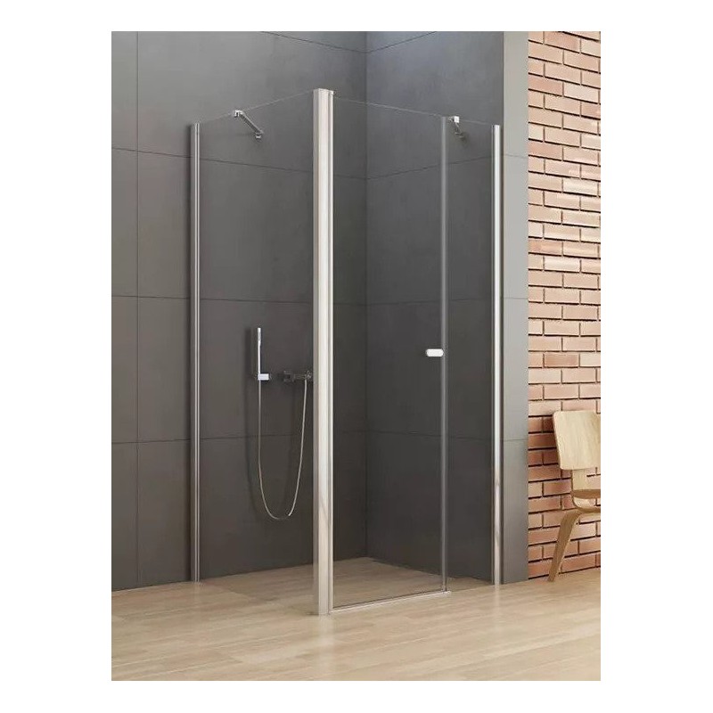 New Trendy New Soleo Kabina Prysznicowa Narożna Kwadratowa Drzwi Uchylne Pojedyncze 100x100 cm (K-0700)