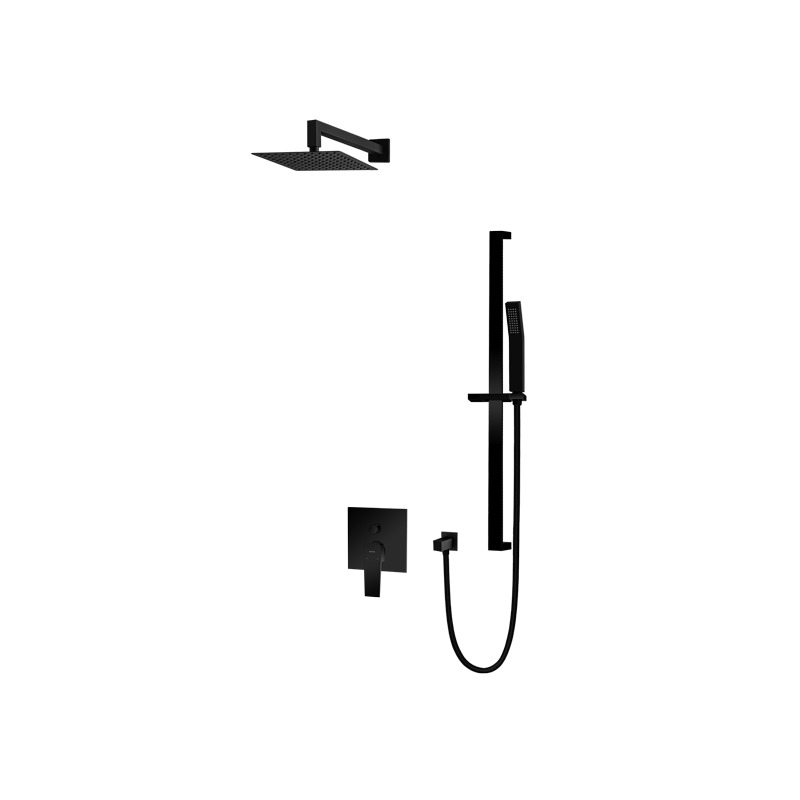 Vedo Sette Kompletny system natryskowy podtynkowy Deszczownica 30 cm | Głowica Termostatyczna Chrom (VBS7224/30/CH/TERMO)