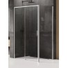 New Trendy Prime Kabina Prysznicowa Narożna Prostokątna Drzwi Przesuwne Pojedyncze Lewe 160x100 cm (D-0310A/D-0125B)