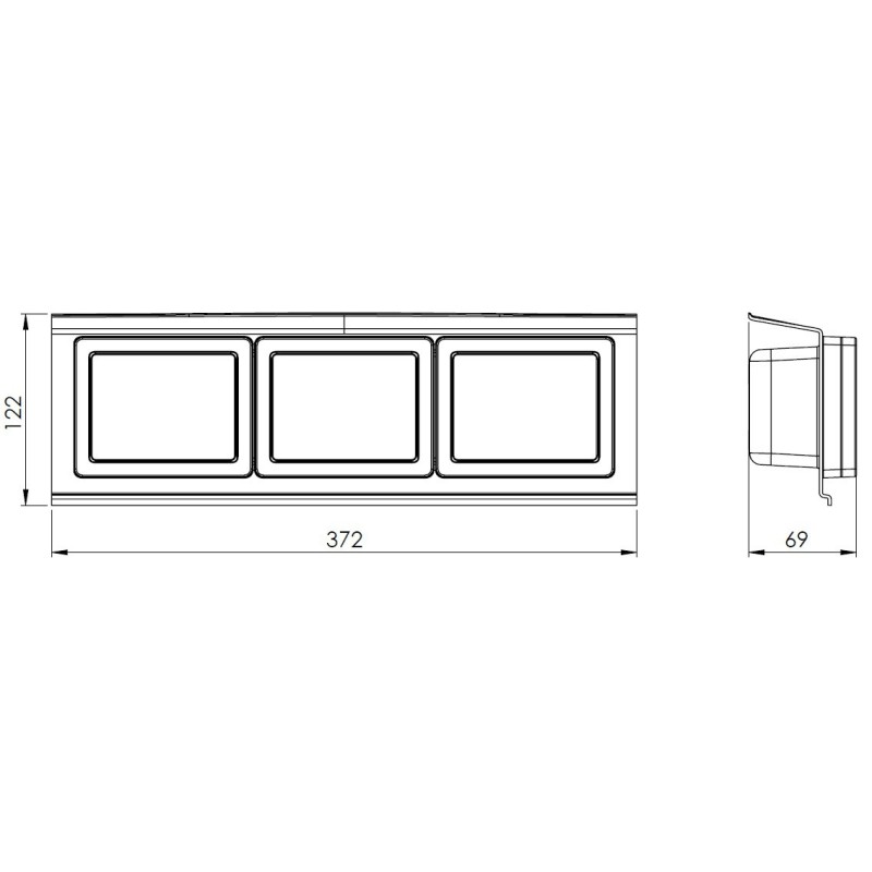 Elita Organizer Modułowy S40 Anthracite Matt (RE190402016010)