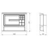 Elita Organizer Modułowy M35 Anthracite Matt (RE190351016010)