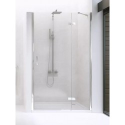 New Trendy New Renoma Drzwi Prysznicowe Uchylne Pojedyncze Prawe 100x195 cm Szkło Przezroczyste 6 mm (D-0100A)
