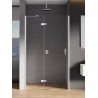 New Trendy New Renoma Drzwi Prysznicowe Uchylne Pojedyncze Lewe 100x195 cm Szkło Przezroczyste 6 mm (D-0099A-WP)
