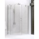 New Trendy New Merana Kabina Prysznicowa Narożna Asymetryczna Drzwi Uchylne Pojedyncze Lewe 100x80 cm (K-0333)