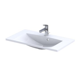 Oristo Brylant Biały Połysk Szafka z Umywalką Amelia 80 cm (OR36-SD2S-80-1-V3+UME-AM-80-92)