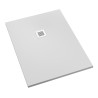 Schedpol Kalait Smooth White Brodzik prostokątny 80x120 cm (3.3108-M2)
