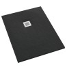 Schedpol Kalait Black Stone Brodzik Prostokątny Czarny Kamień 90x140 cm (3.3119/C/ST-M2)