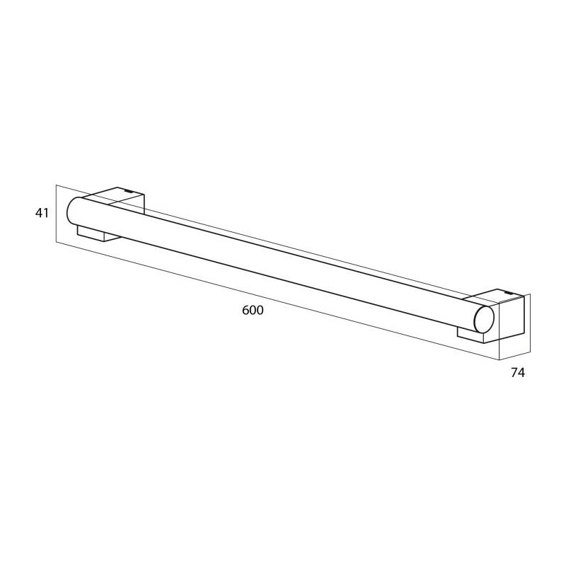 Tiger Nomad Wieszak na ręcznik Chrom (248630346)