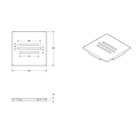 Schedpol Sand Stone Maskownica Piaskowy / Beżowy Kamień (M1/S/ST)