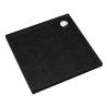 Schedline Collection Sharper Brodzik akrylowy kwadratowy czarny kamień 80x80 cm (3S.S1K-8080/C/ST)