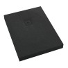 Schedline Collection Non Limits Black Stone Collection Brodzik Akrylowy Prostokątny 90x160 cm (3ST.N1P-90160/C/ST-M1/C/ST)
