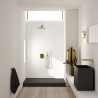 Schedline Collection Non Limits Black Stone Collection Brodzik Akrylowy Kwadratowy 80x80 cm (3ST.N1K-8080/C/ST-M1/C/ST)
