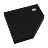 Schedline Collection Cameron Black Stone Brodzik Akrylowy 90x90 (3SP.C1PK-9090/C/ST)