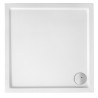 ROCA Malaga 80x80x7,5 Brodzik Biały akrylowy kwadratowy Medio (A27T004000)