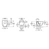 Roca Meridian Bidet podwieszany Compacto (A357246000)