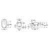 Roca Inspira Round Bidet podwieszany (A357525000)
