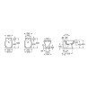 Roca Carmen Bidet stojący 56 cm (A3570A4000)