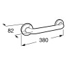 Roca Access Comfort Poręcz prosta 30 cm stal nierdzewna (A816926001)