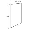 Roca Access Pro Lustro uchylne biały vinyl (A816965009)