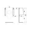 Roca WING 2 przegroda pisuarowa (A387093000)